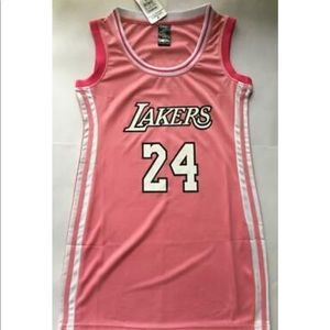 Pink Kobe Bryant Lakers Jersey Dress